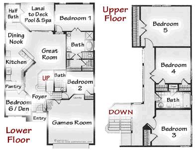 6 Bed floorplan 