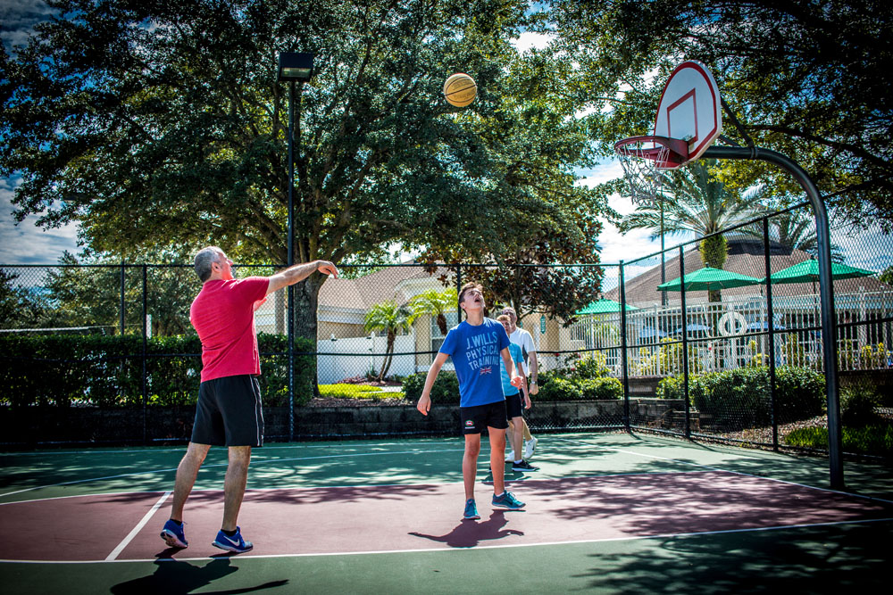 Windsor Palms basketball court