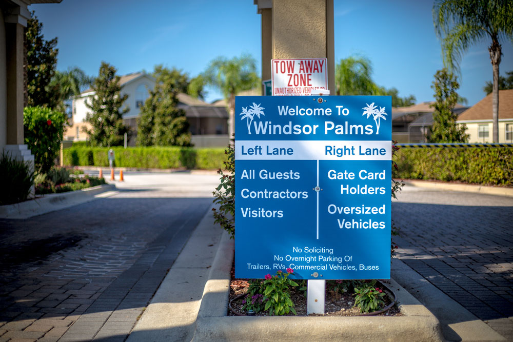 Guests Receive a Security Pass At Check In