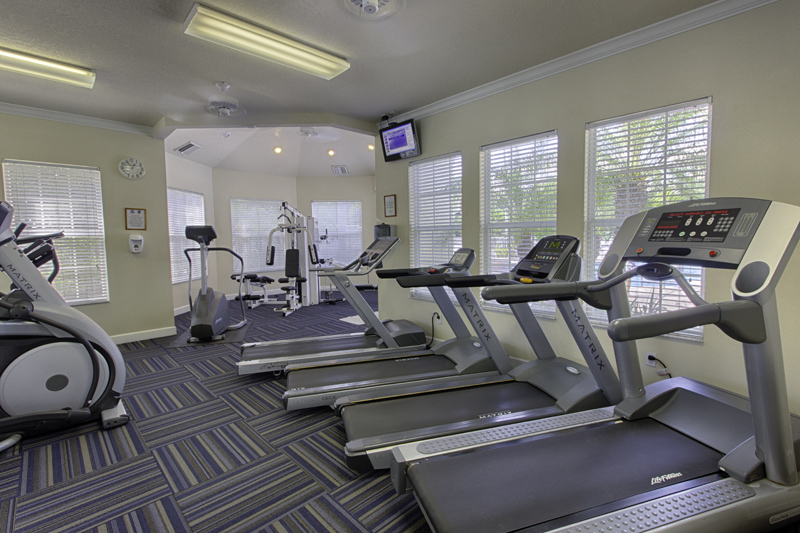 Gym and exercise room