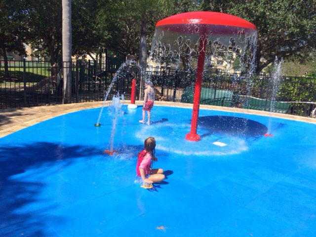 Splash pad