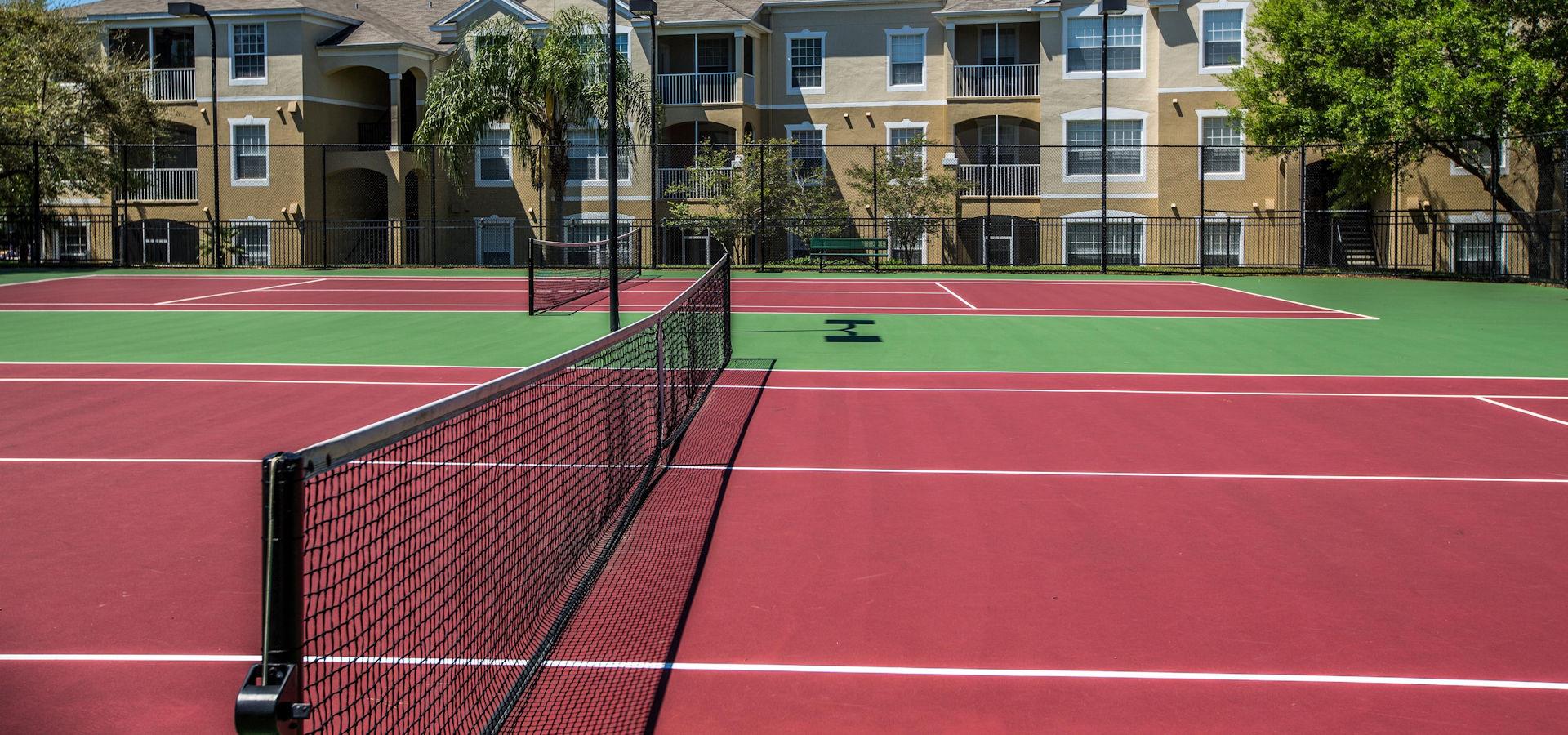 Lighted Tennis Courts